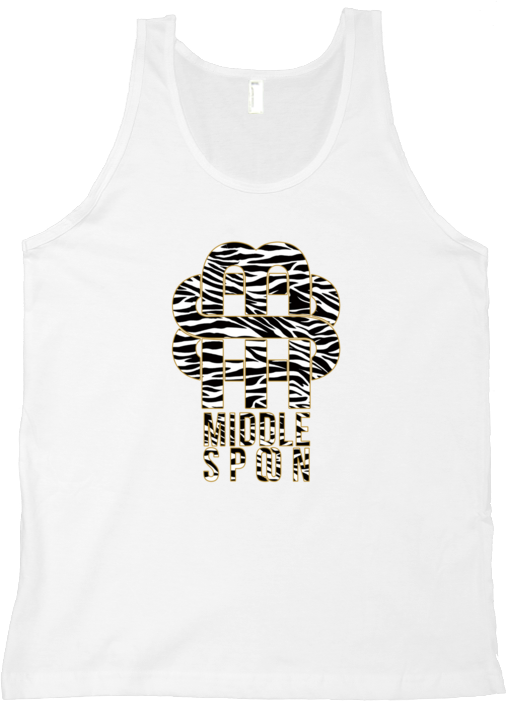 Zebra Emblem w/Words Tank