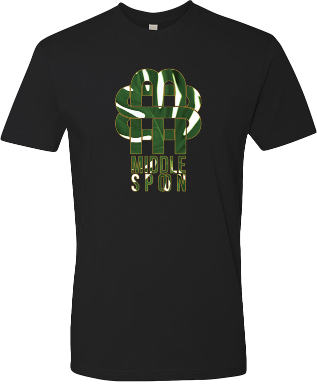 Monstera Emblem w/Words T-shirt