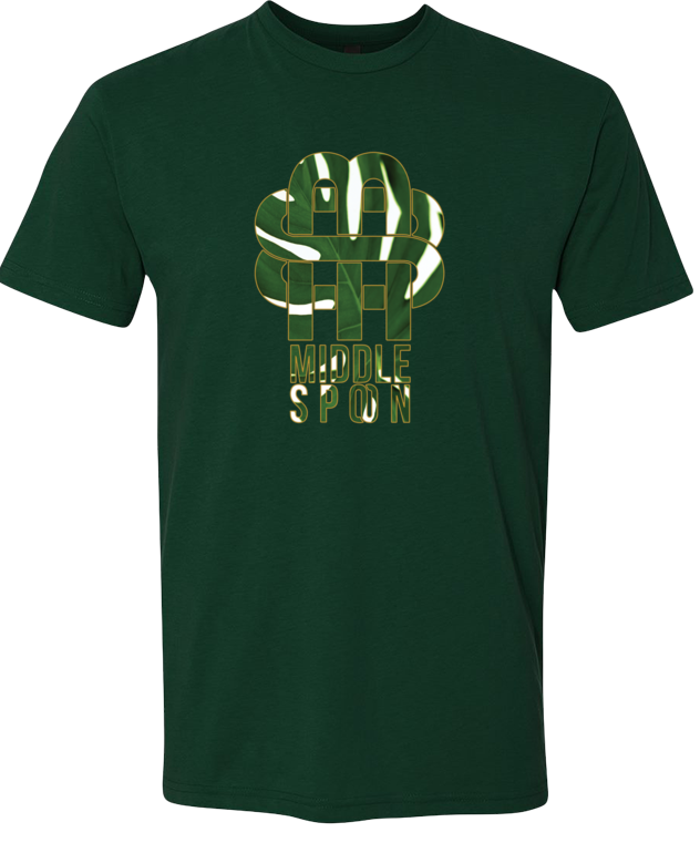 Monstera Emblem w/Words T-shirt